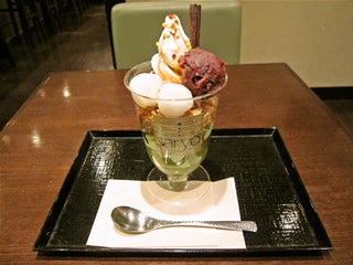 和風スイーツでのんびりティータイム／神楽坂 saryo 渋谷マークシティ店